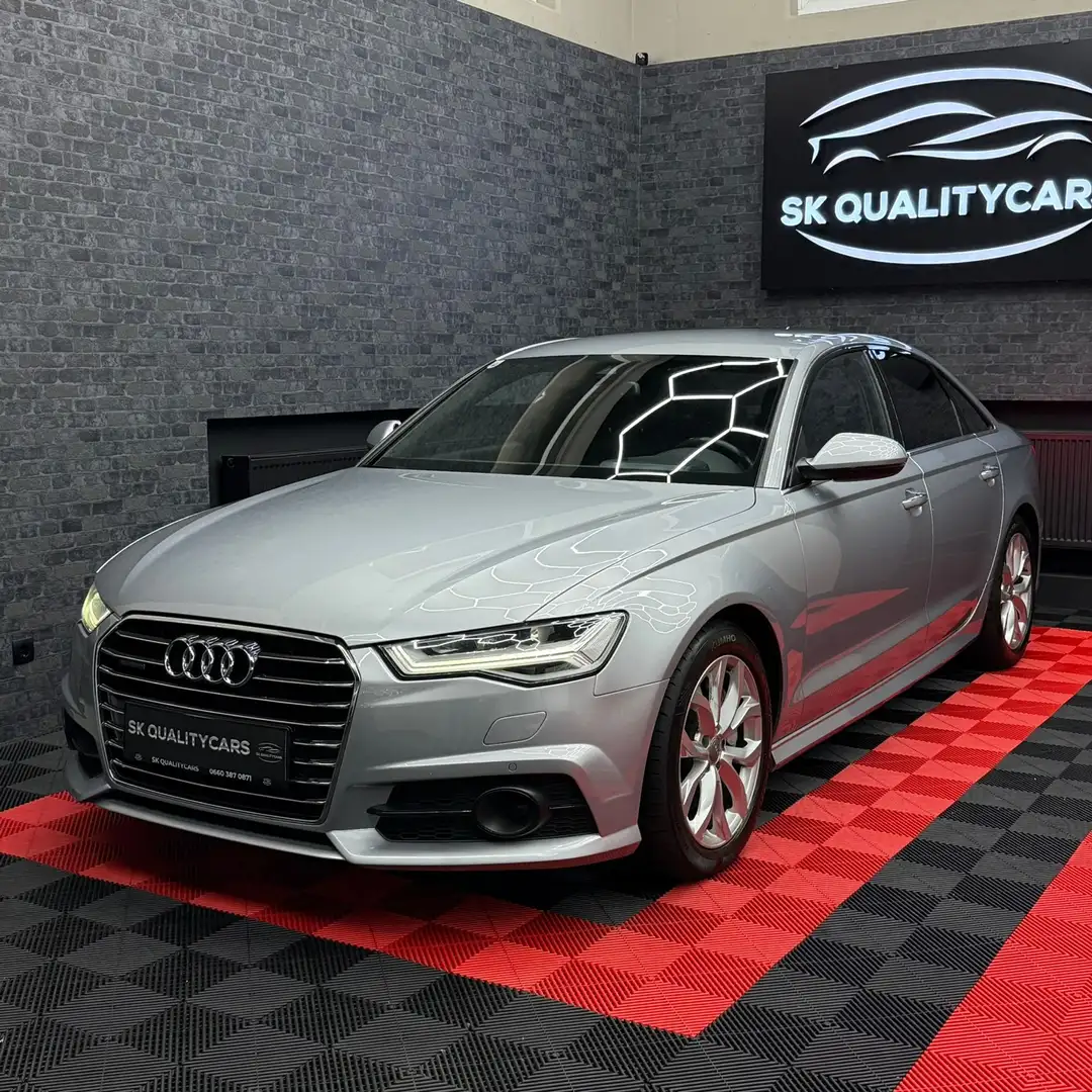 Audi A6 Limousine 3.0 TDI clean diesel quattro (200 kW) Silber - 1