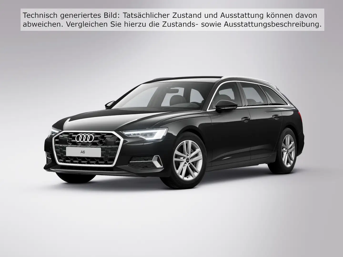 Audi A6 45 TFSI ADVANCED 360° LEDER AHK AFA Schwarz - 2