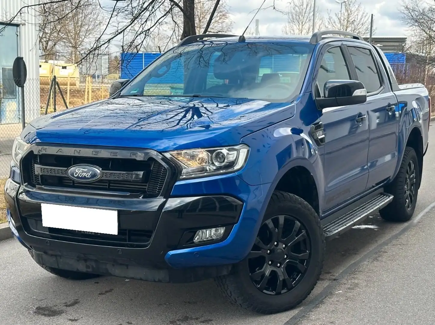 Ford Ranger Ranger 3.2 tdci double cab Wildtrak 200cv auto Bleu - 1