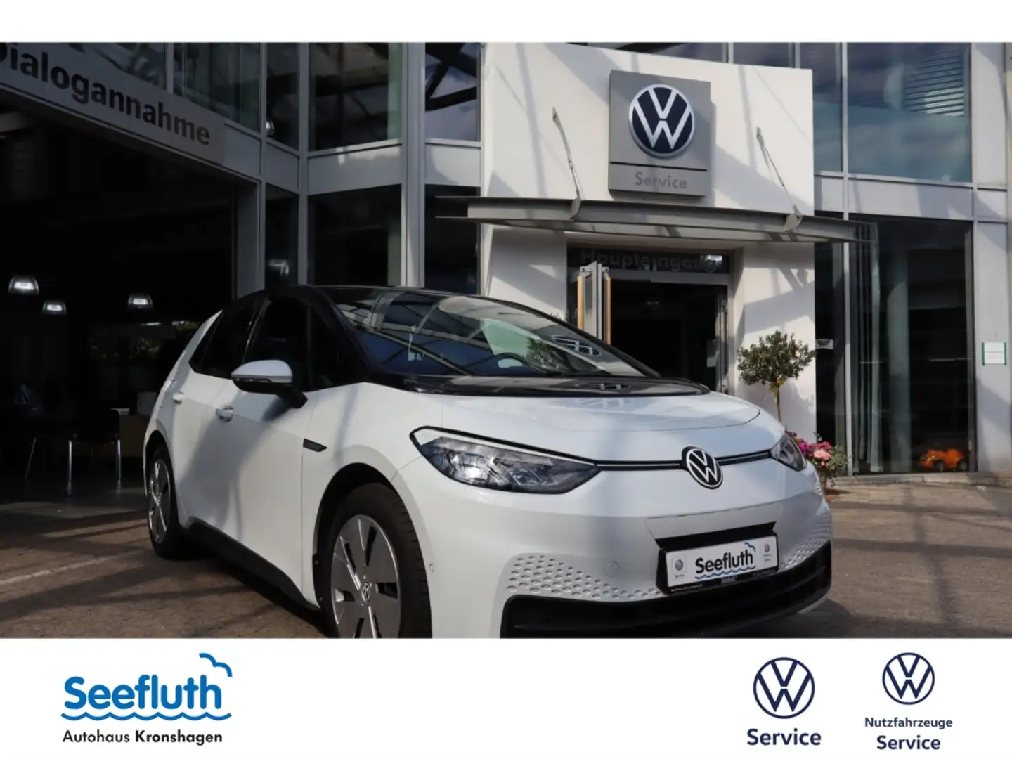 Volkswagen ID.3 Pro 107KW Navi ACC RFK Sitzhzg. Blanc - 1