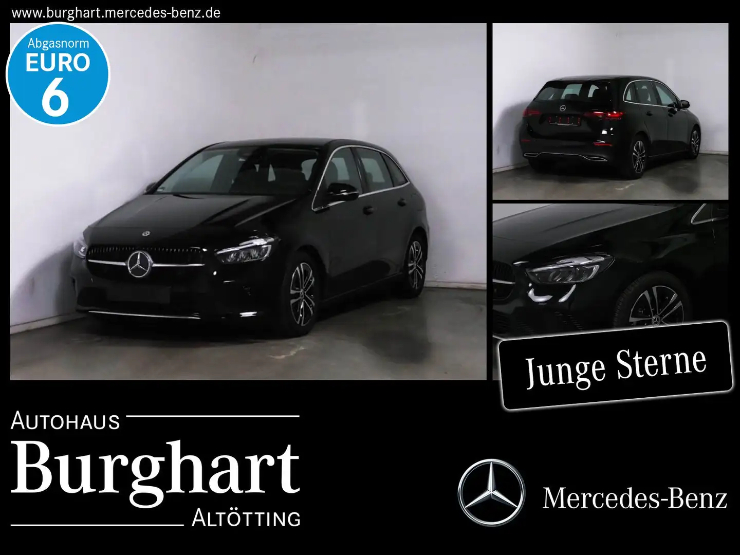 Mercedes-Benz B 180 B 180 Progressive/Navi/Autom./Klima/LED/Sitzhzg. Czarny - 1