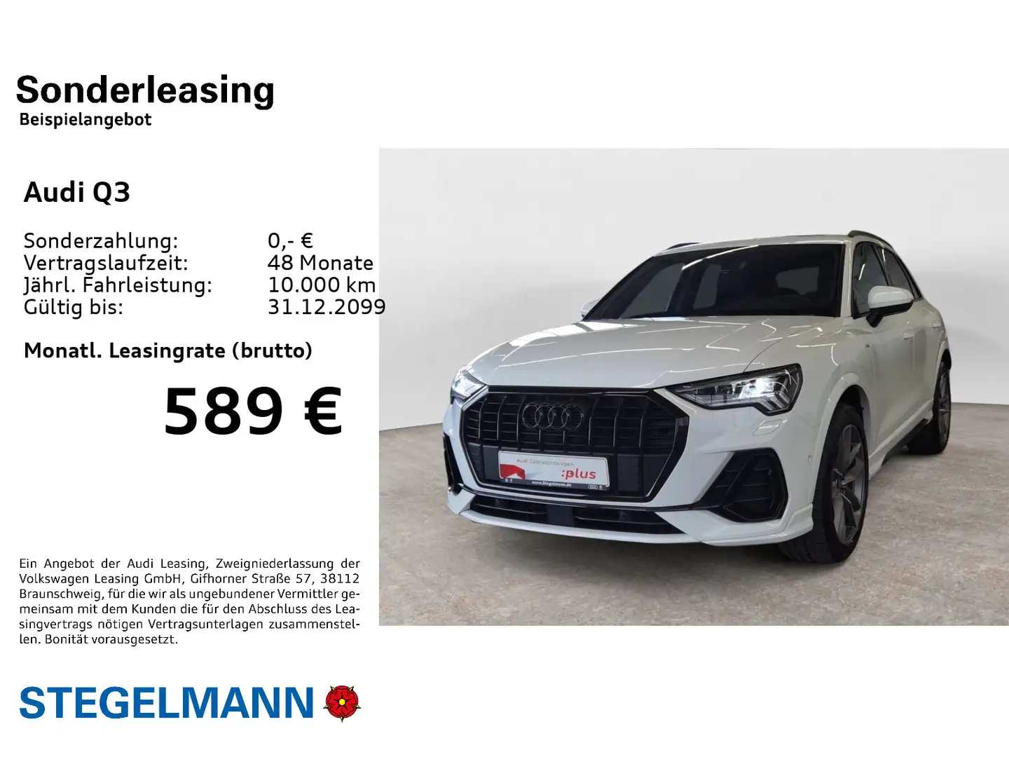 Audi Q3 35 TFSI S-tronic S-Line *Matrix-LED*Navi*Kame Weiß - 2