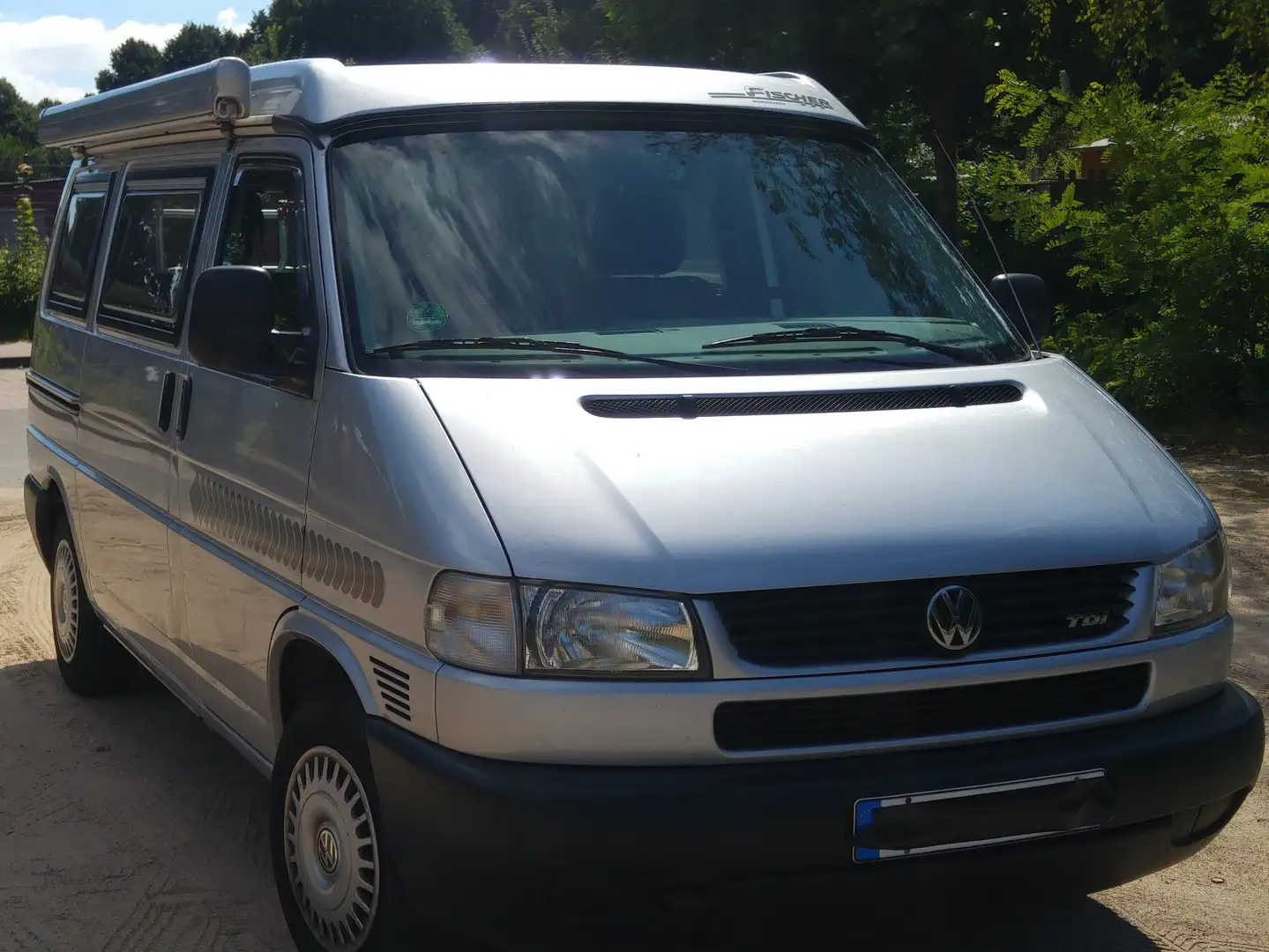 Volkswagen T4 Wohnmobil Срібний - 1