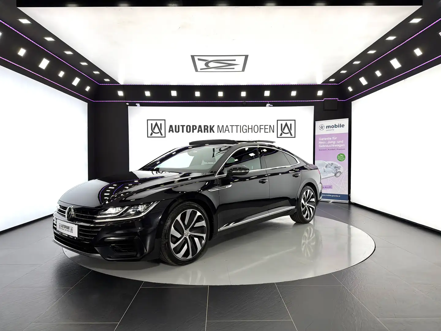 Volkswagen Arteon 2.0 TSI DSG 4Motion *R-LINE*PANO*ACC* Schwarz - 2