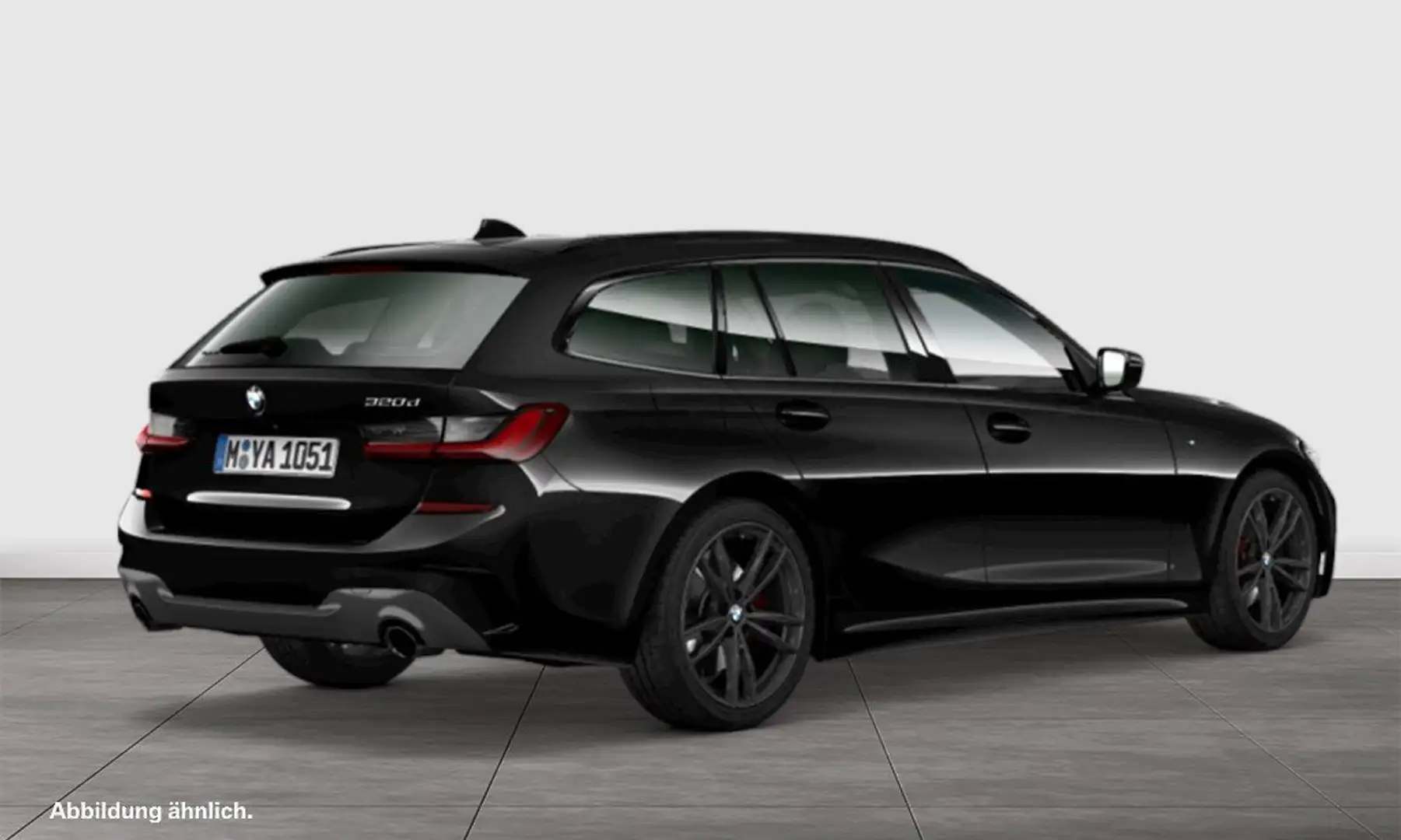 BMW 320 d M SPORT+ACC+PANO+DA+PA+HiFi Schwarz - 2