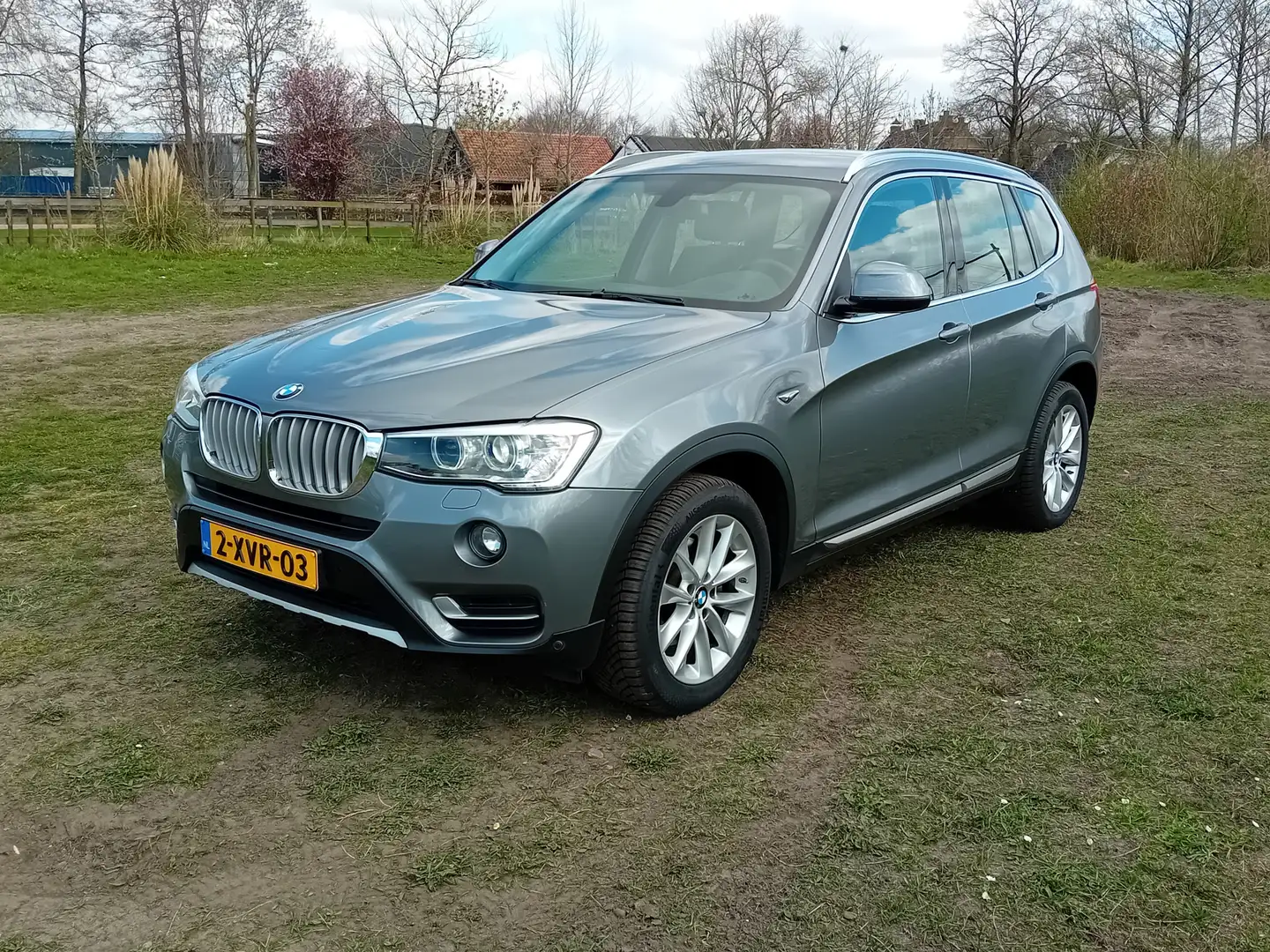 BMW X3 xDrive20d High Executive Nieuwstaat !! Heads- Up D Gris - 1