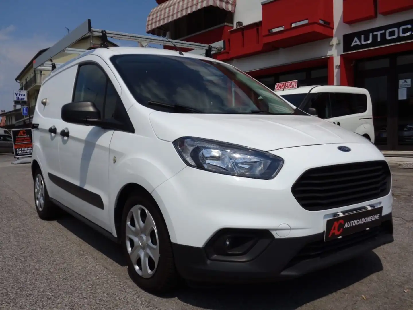 Ford Transit Courier 1.5TDCi PREZZO VALIDO FINO 14.07,km certific. FORD Blanc - 2