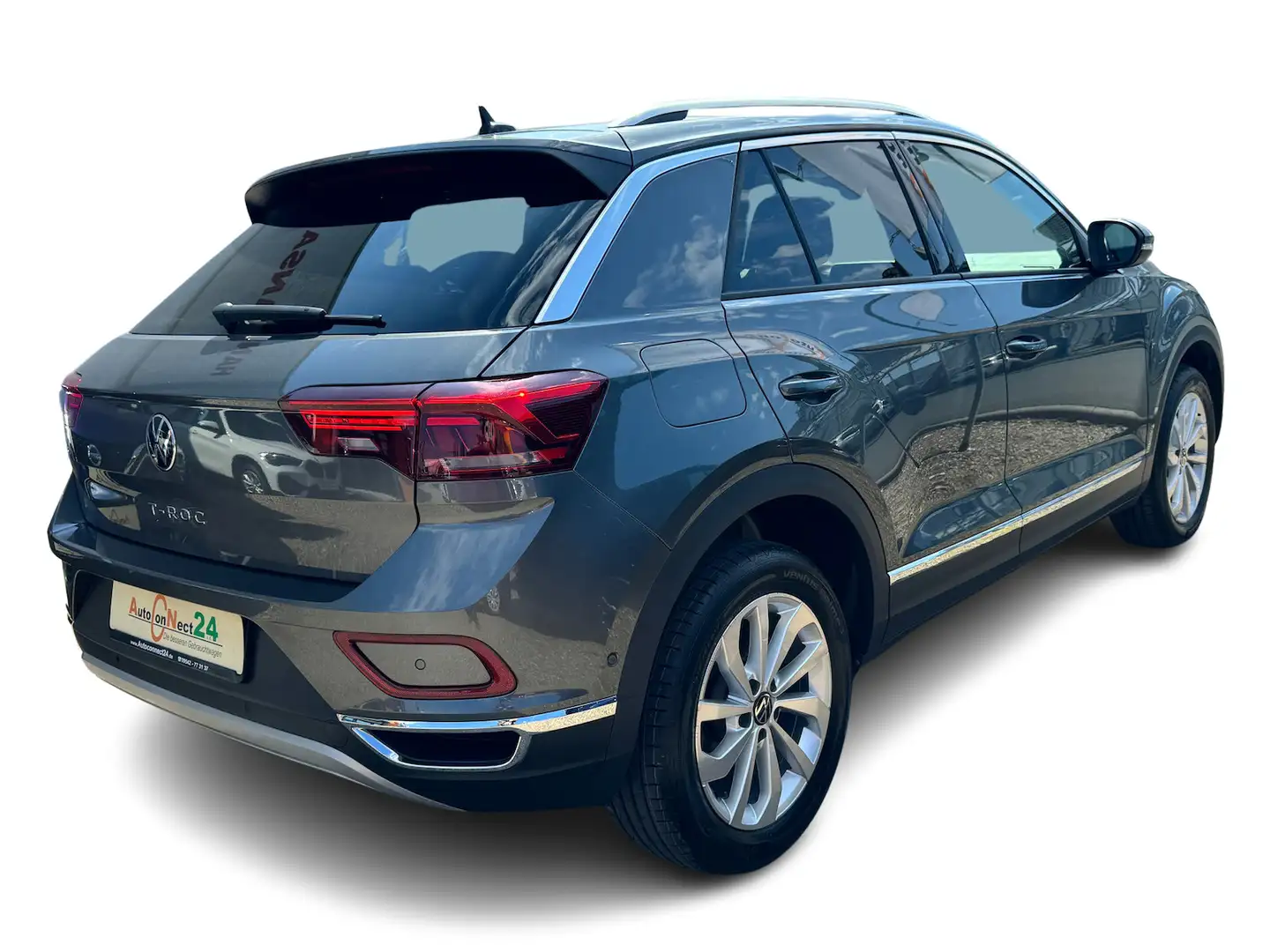 Volkswagen T-Roc Style 1.5 TSi ACT *DSG/LED-IQ/Navi Discover/el.HK/ Gris - 2