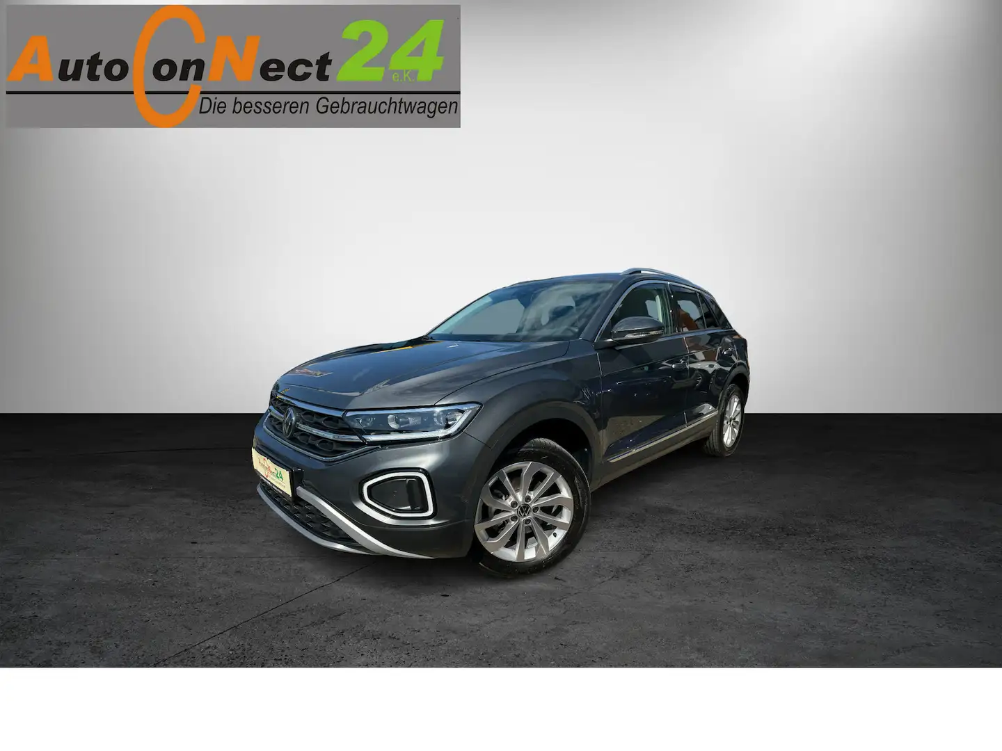 Volkswagen T-Roc Style 1.5 TSi ACT *DSG/LED-IQ/Navi Discover/el.HK/ Gris - 1