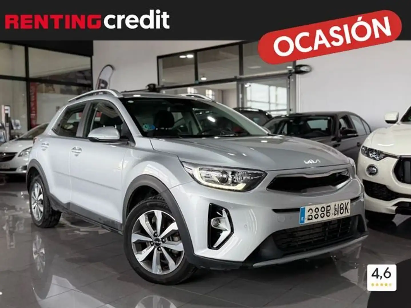 Kia Stonic 1.0 T-GDi 74kW (100CV) MHEV Drive DCT Gris - 1