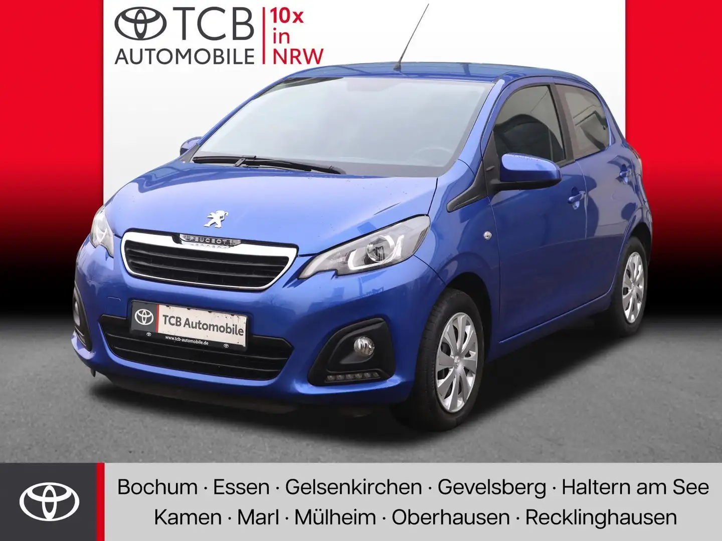 Peugeot 108 1.0 VTi Active KLIMA BT ZV DAB Blau - 1