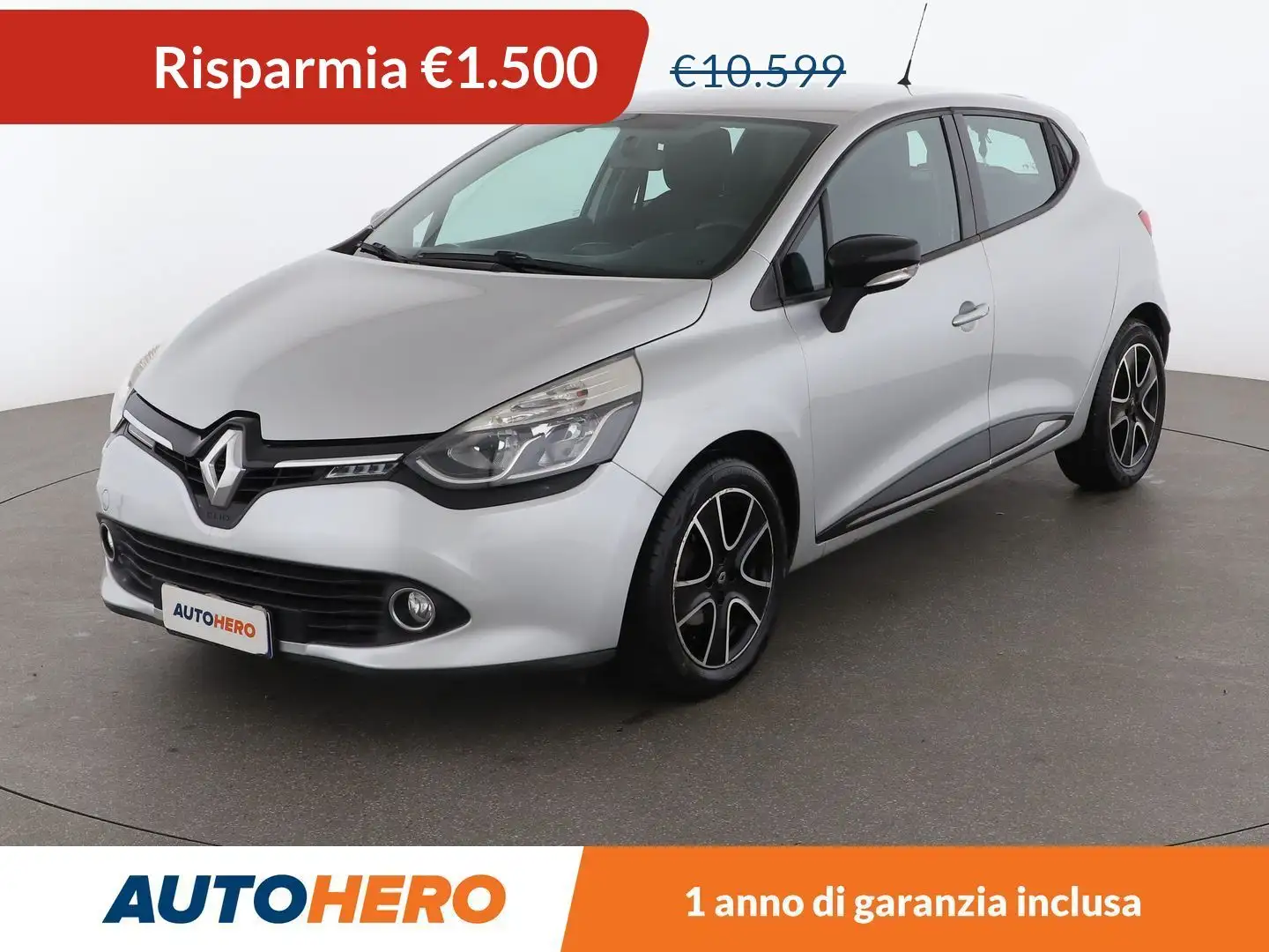 Renault Clio 1.5 dCi Energy Zen 75 CV Gris - 1