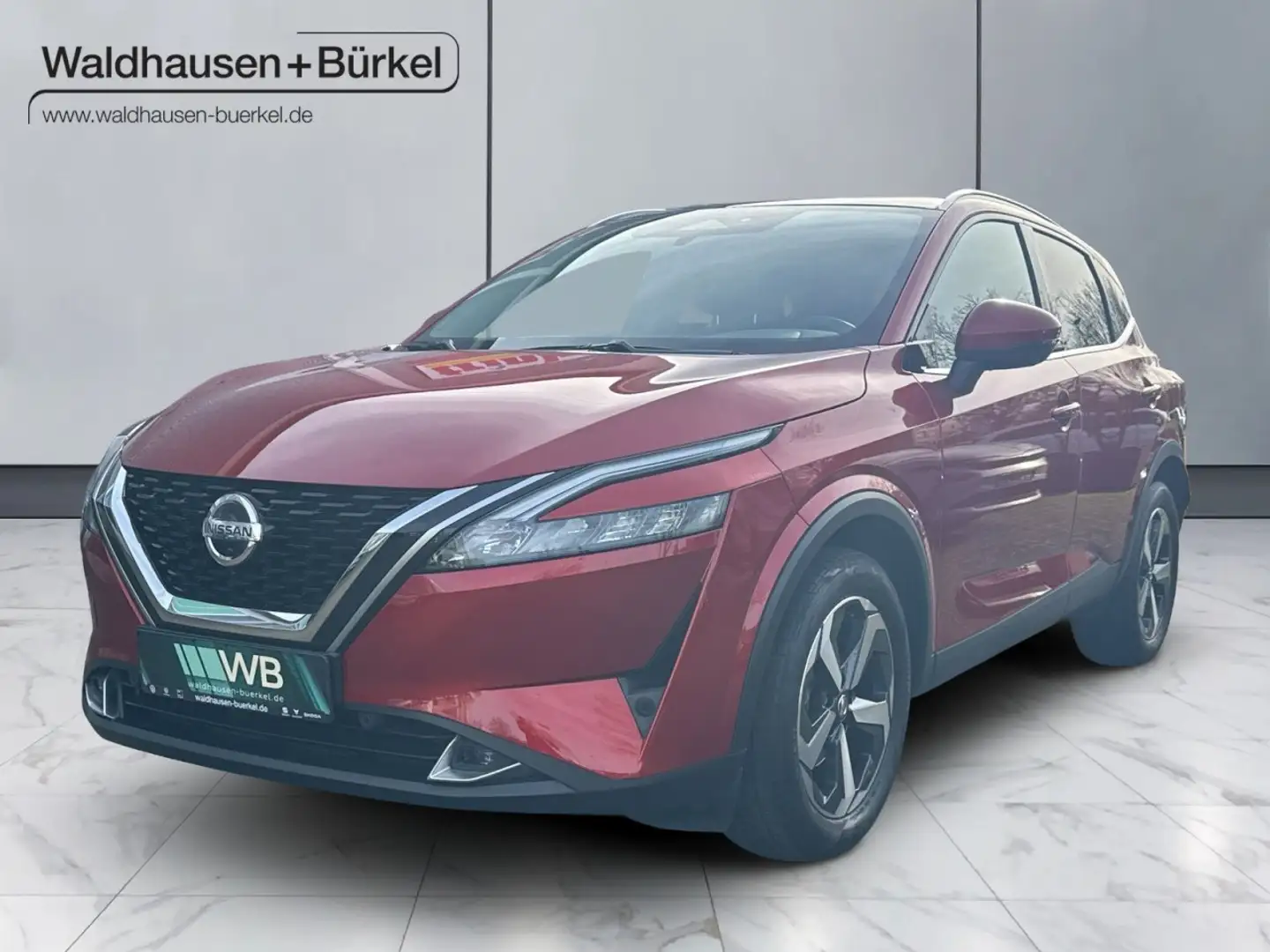 Nissan Qashqai 1.3 DIG-T N-Connecta (EURO 6d) Klima Navi Rouge - 1