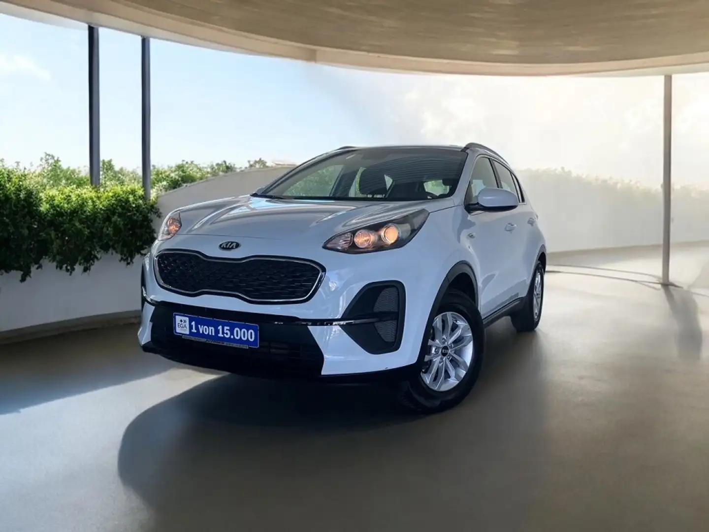 Kia Sportage 1.6 GDI Edition 7 2WD - Klima/ Sitzh./ PDC/ CarPla Weiß - 1