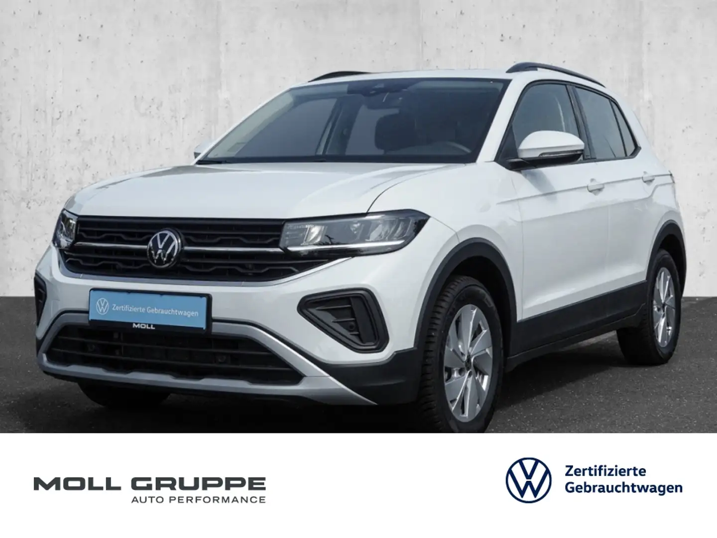 Volkswagen T-Cross 1.0 TSI Life MATRIX KAM LED PDC SHZ VICO Weiß - 1