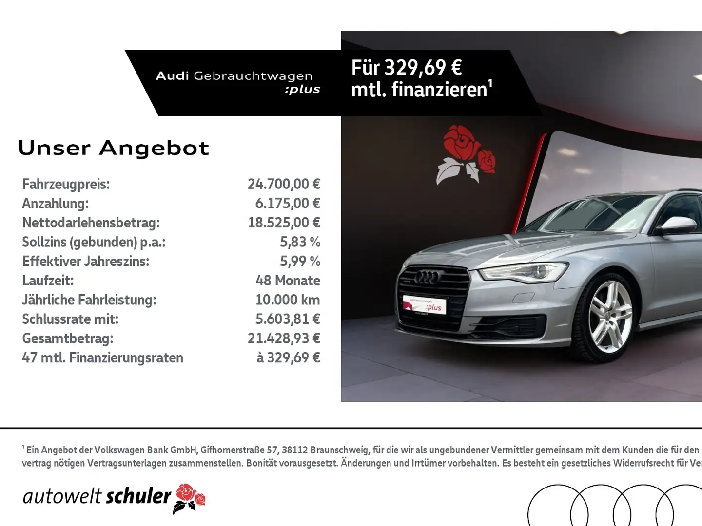 Audi A6 Avant 3.0 TDI quattro AHK Xenon GRA Grau - 1