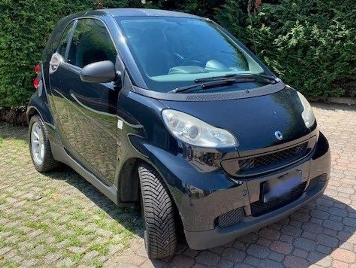smart forTwo Fortwo II 2007 1.0 mhd Pure 71cv Nero - 1