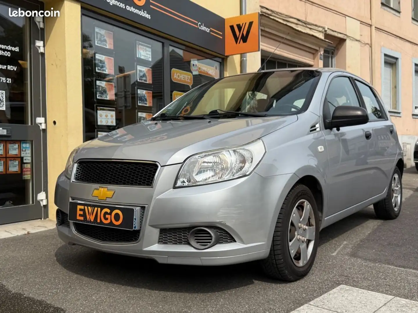 Chevrolet Aveo 1.2 85-garantie 6 mois Gris - 2