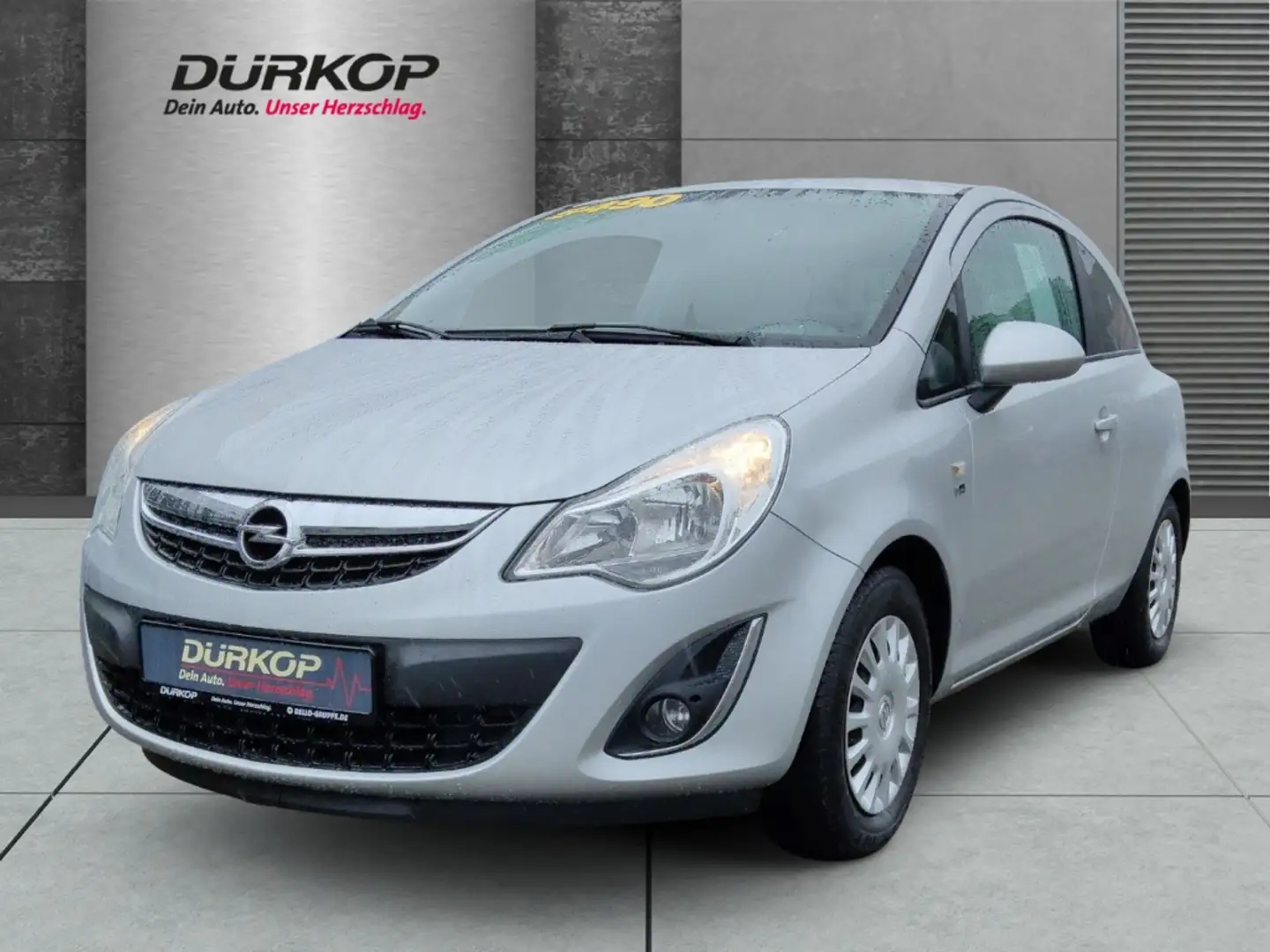 Opel Corsa D 1.4 150 JAHRE Sitzheizung Lenkradheizung Silber - 1