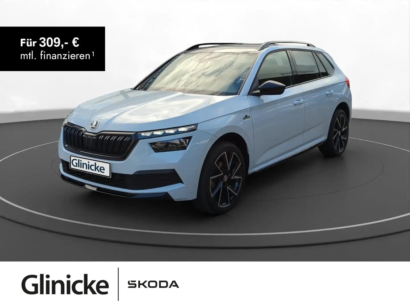 Skoda Kamiq 1.5 TSI Monte Carlo Weiß - 1
