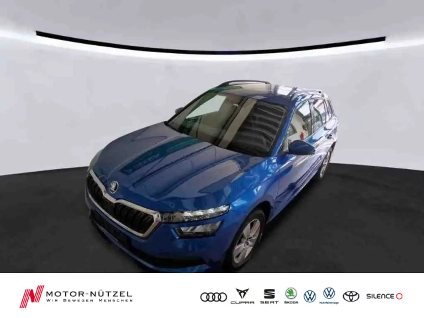 Skoda Kamiq 1.0TSI ACTIVE LED+DAB+BT+SHZ+PDC+MFA+KLIMA Blau - 1