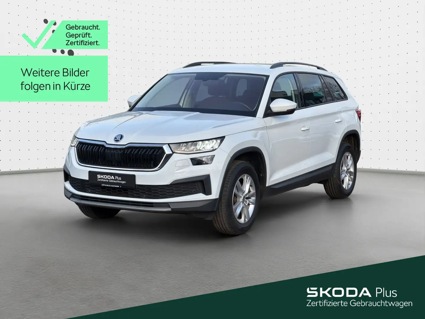 Skoda Kodiaq Ambition 2.0 TDI DSG*NAVI*360*SHZ*SideAss Blanc - 1