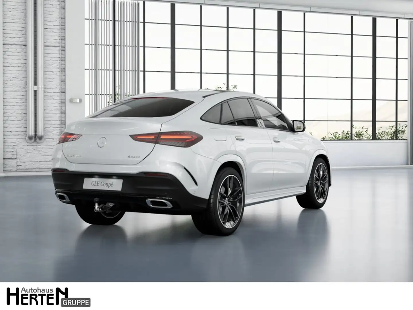 Mercedes-Benz GLE 400 e 4M Coupe+AMG PREMIUM+22"+AHK+SERVOSCH Blanc - 2