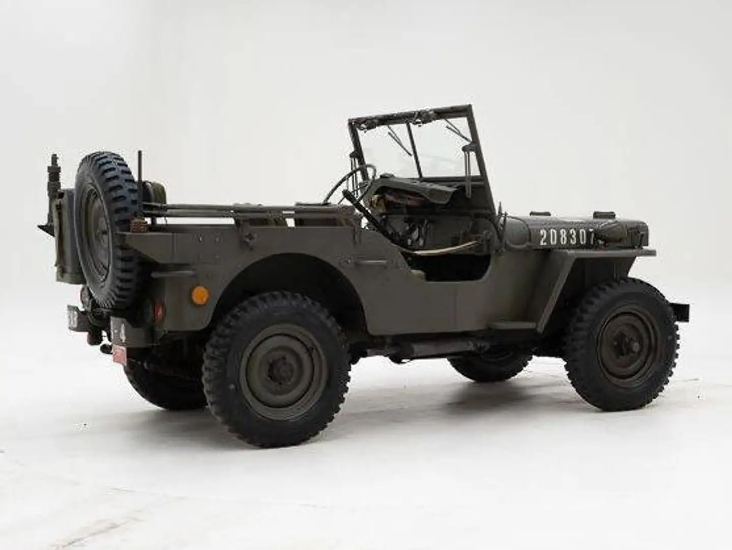 Oldtimer Willys MB CJ2A '43 CH17883 Grün - 2