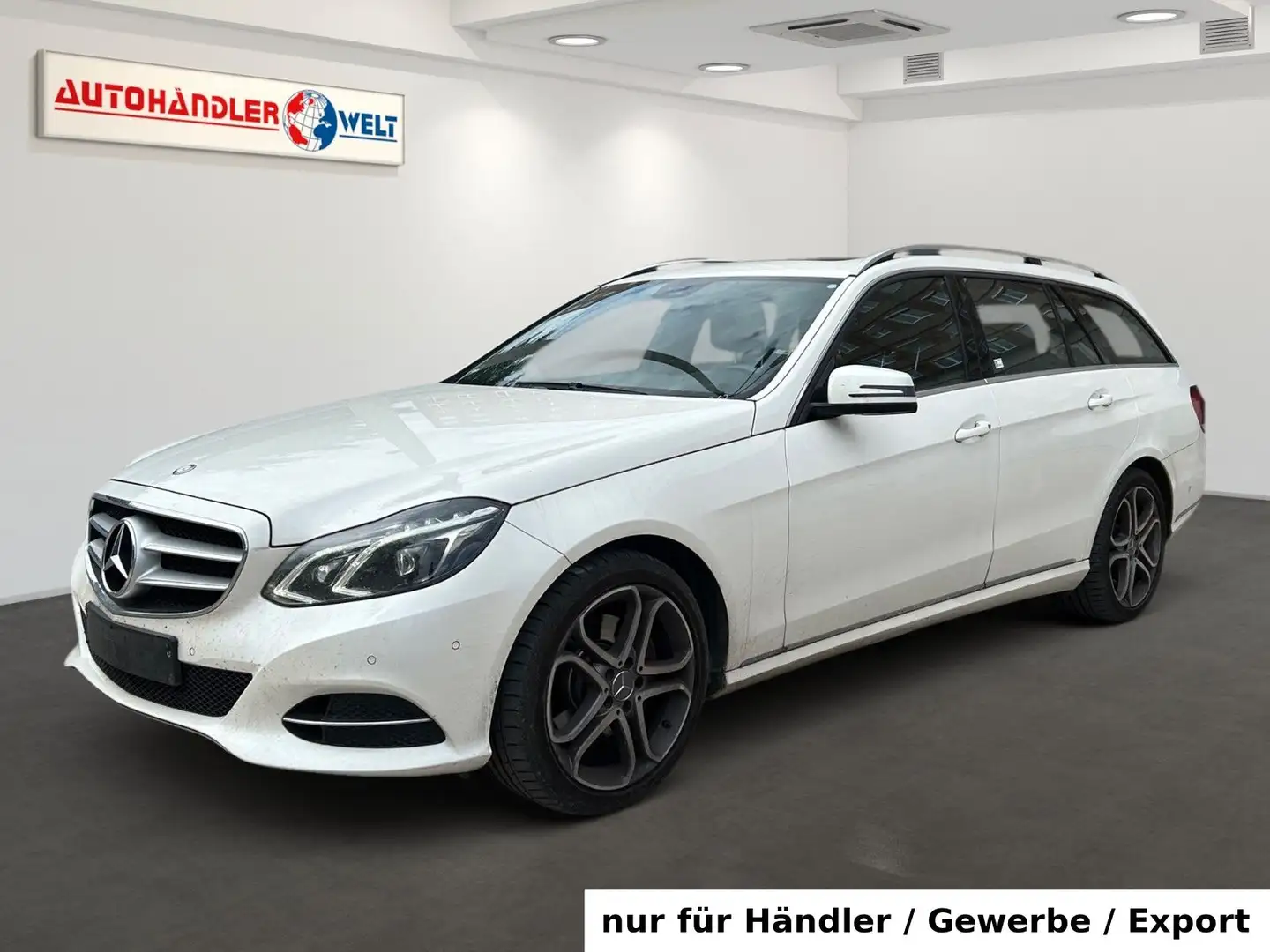 Mercedes-Benz E 250 E250 CDI Kombi Automatik LED Navi Leder SHZ PDC Weiß - 1