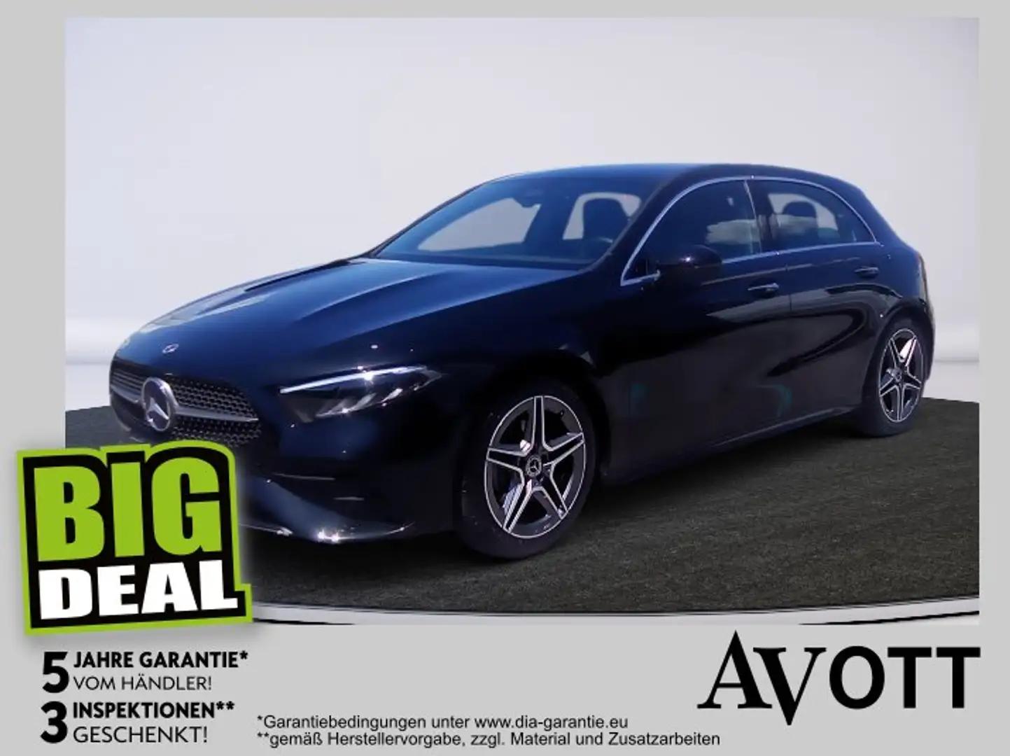 Mercedes-Benz A 180 AMG-Line Advanced Plus Schwarz - 1
