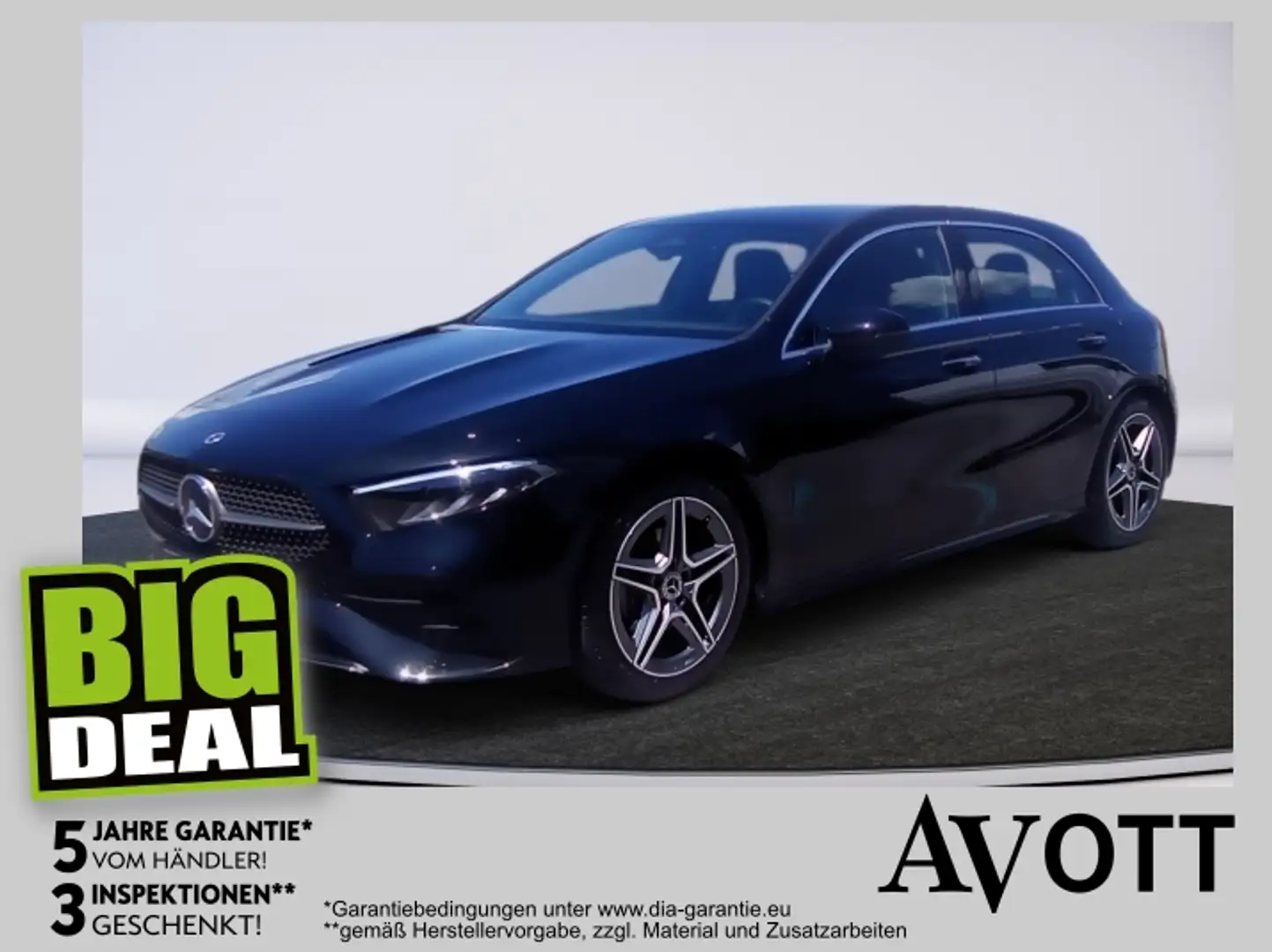 Mercedes-Benz A 180 AMG-Line AdvancedPlus Schwarz - 1