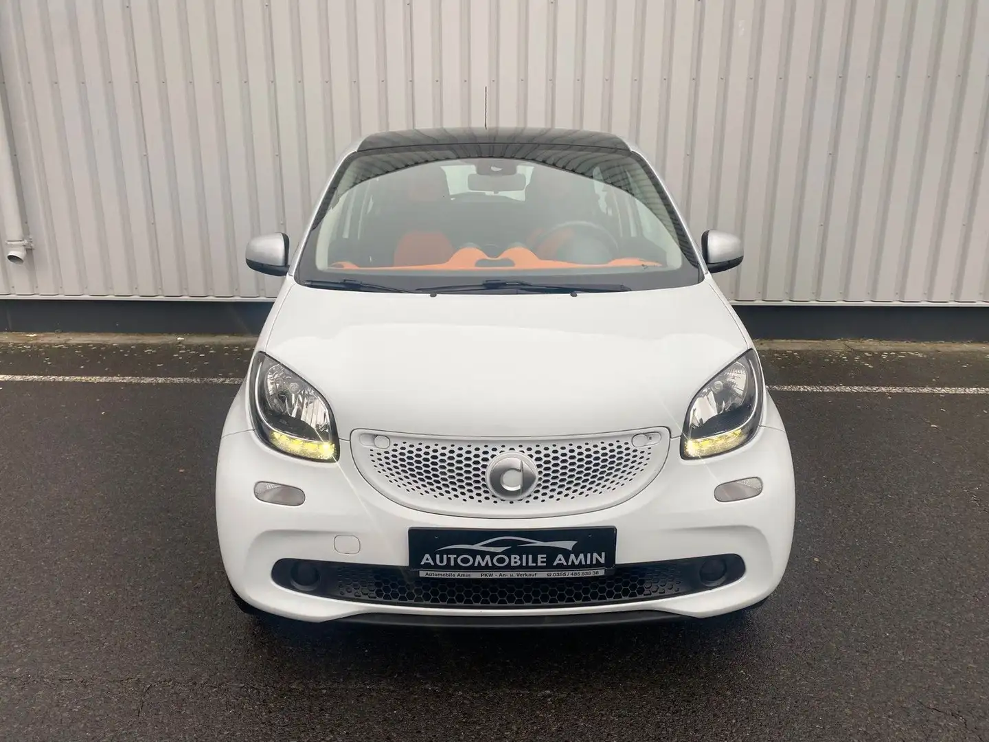 smart forFour sehr gepflegt Panoramadach TÜV/Serv.Neu Weiß - 2