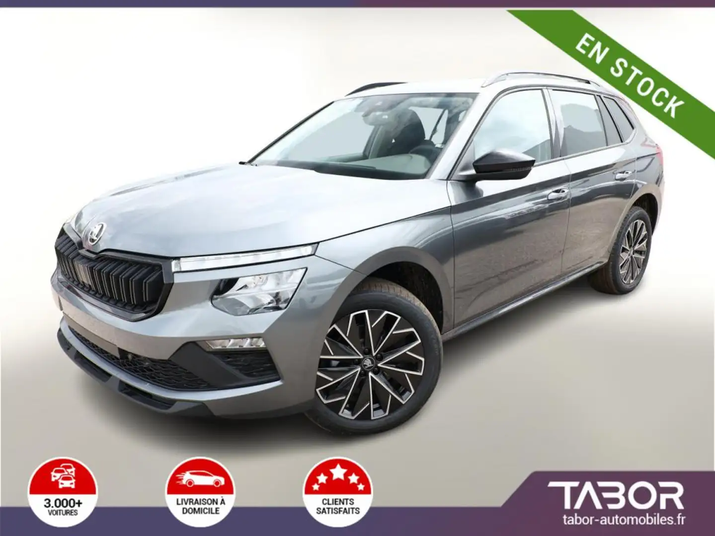 Skoda Kamiq TSI 116 DSG Selec Kessy Cam radars Grau - 1