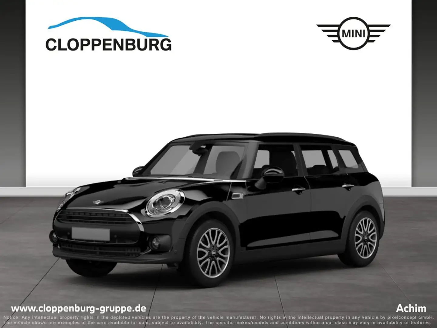 MINI Cooper Clubman DAB LED Navi Tempomat AHK Shz Negro - 1