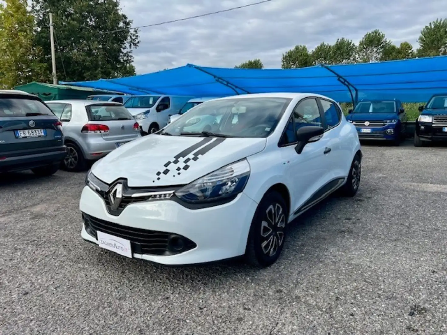 Renault Clio 1.2 75CV 5 porte Van 2 Posti NO IVA Weiß - 2
