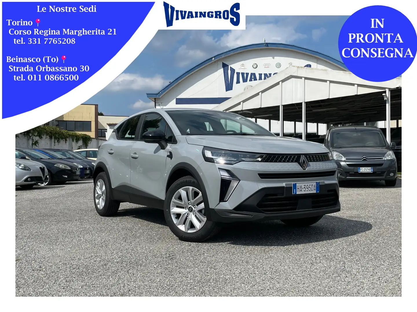 Renault Captur 1.0 Eco-G Evolution 100CV / IN PRONTA CONSEGNA Gris - 1