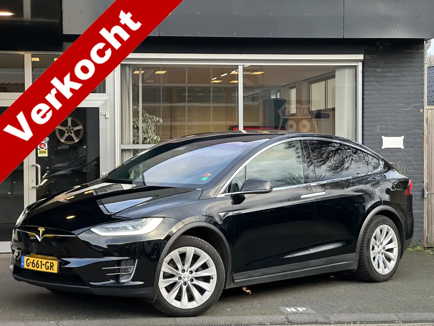 Tesla Model X 100D Long Range 7 PERSOONS AUTOPILOT / FABRIEKSGAR Schwarz - 1