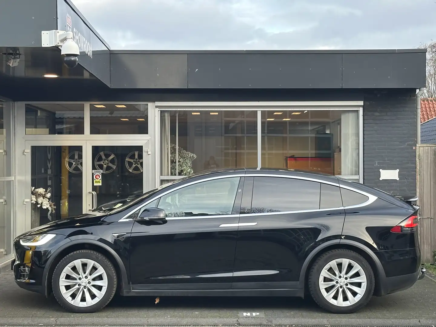 Tesla Model X 100D Long Range 7 PERSOONS AUTOPILOT / FABRIEKSGAR Zwart - 2