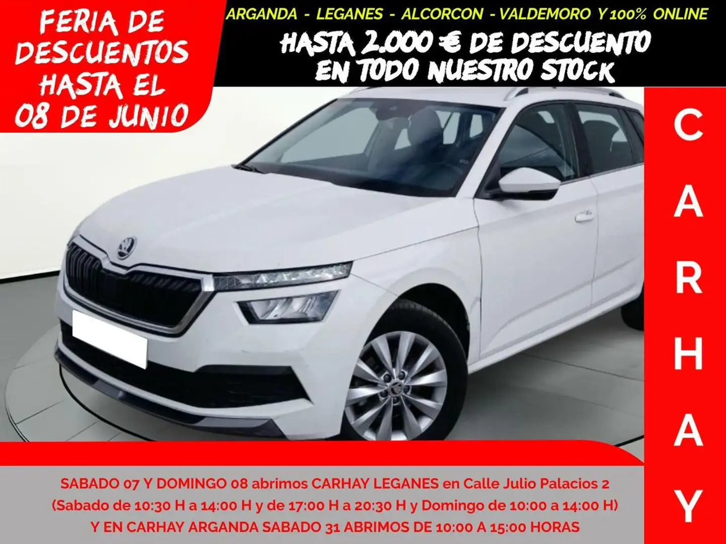 Skoda Kamiq 1.0 TSI Ambition 81kW DSG Blanco - 1