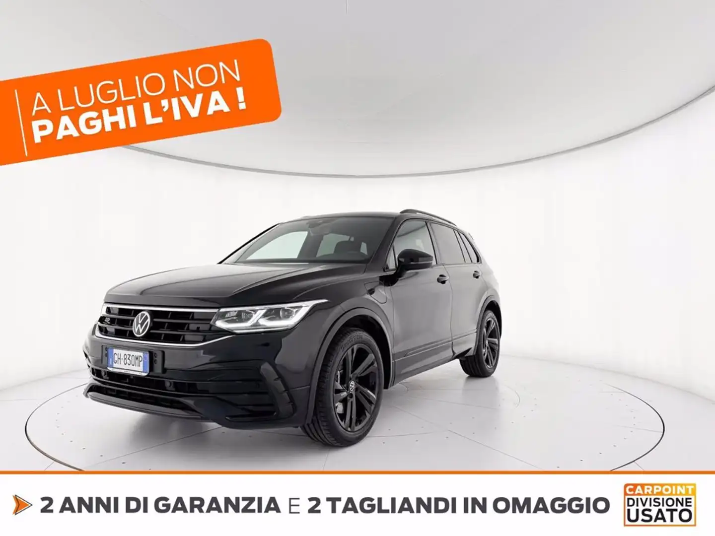 Volkswagen Tiguan 1.4 tsi eh r-line dsg Nero - 1
