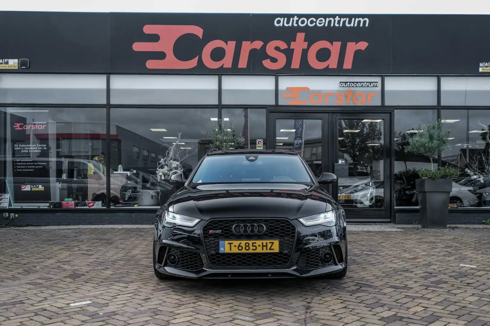 Audi RS6 A6 Avant 4.0 TFSI quattro Pro Line Plus|Pano|Leer| Gris - 2