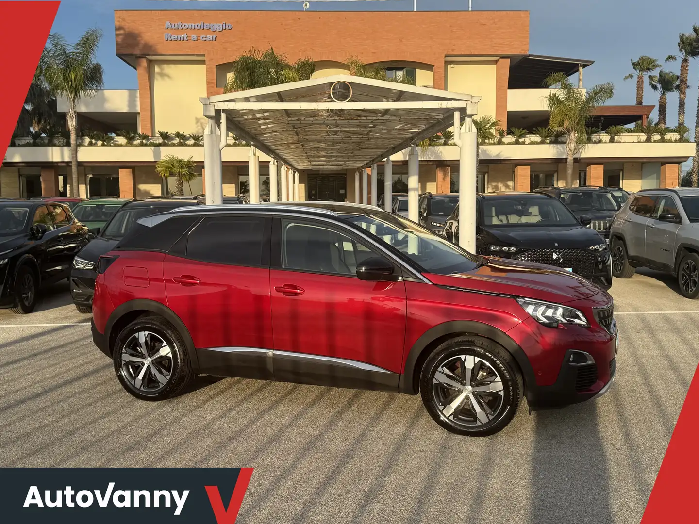 Peugeot 3008 1.5 bluehdi 130cv Allure Bi-Color Rosso - 1