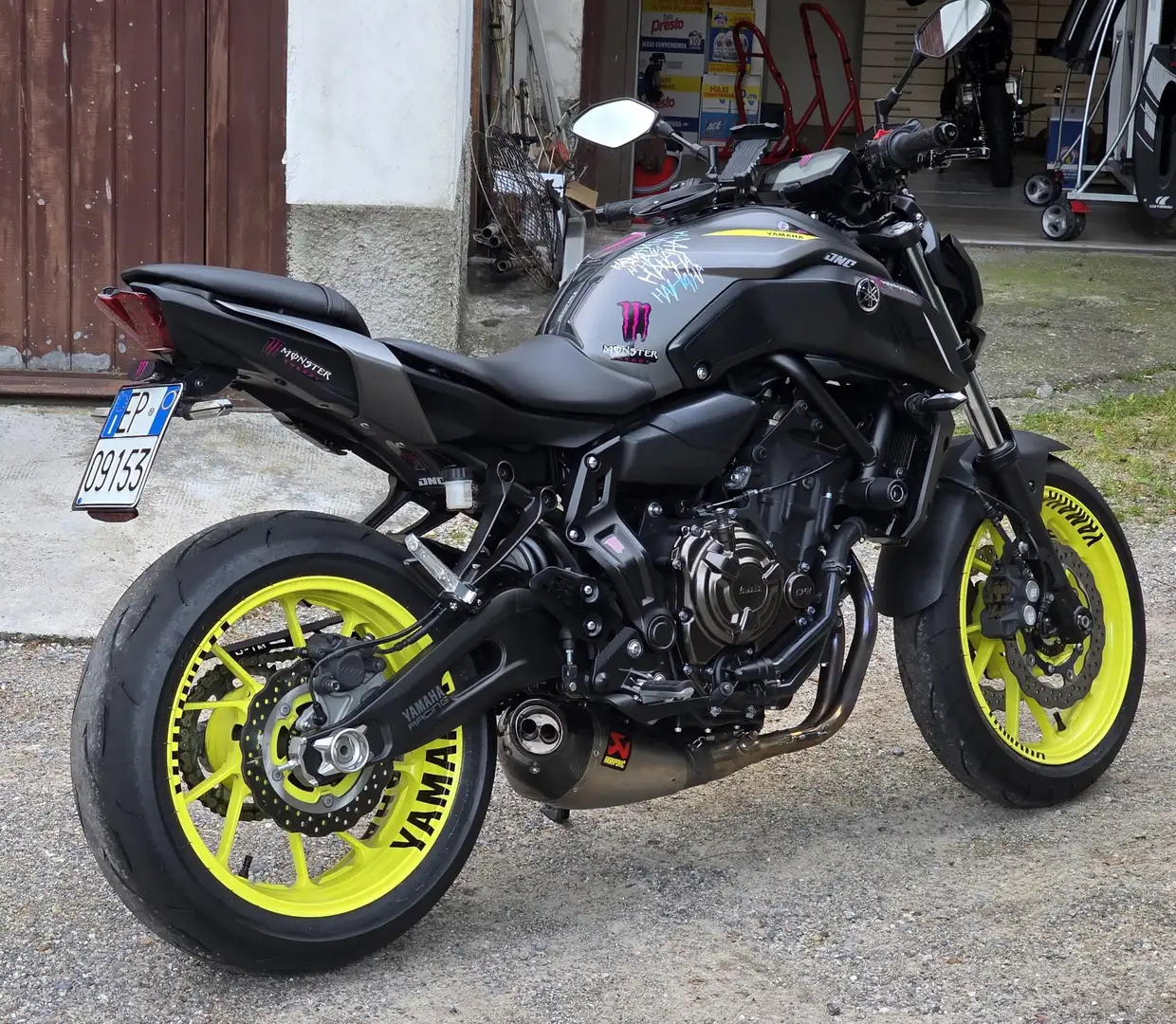 Yamaha MT-07 Patente A2 ABS Grigio - 2