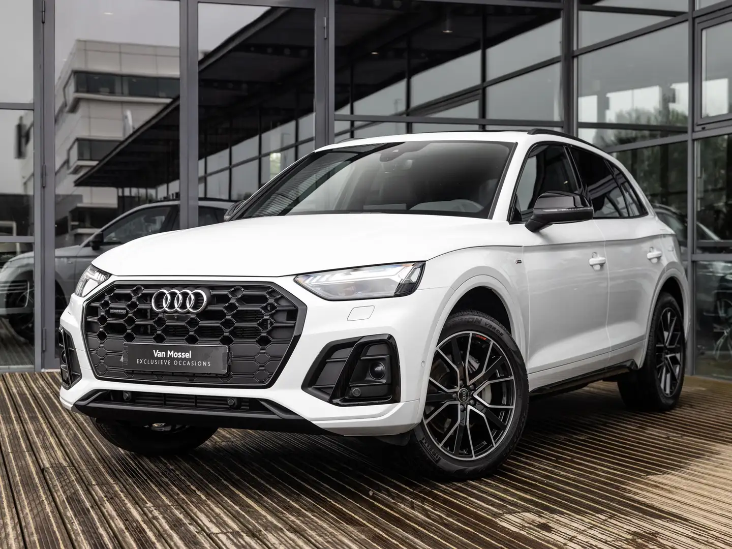 Audi Q5 55 TFSI e S edition Competition | PANORAMA/SCHUIF- Bianco - 2
