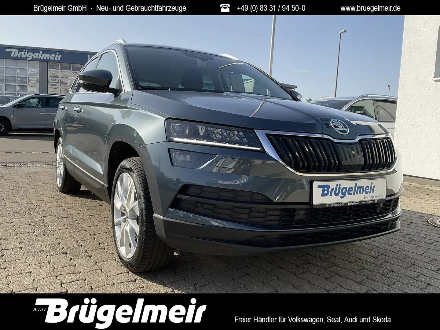 Skoda Karoq Karoq 1.5 TSI DSG Style+ACC+AHK+NAVI+KAM+KESSY Grey - 1
