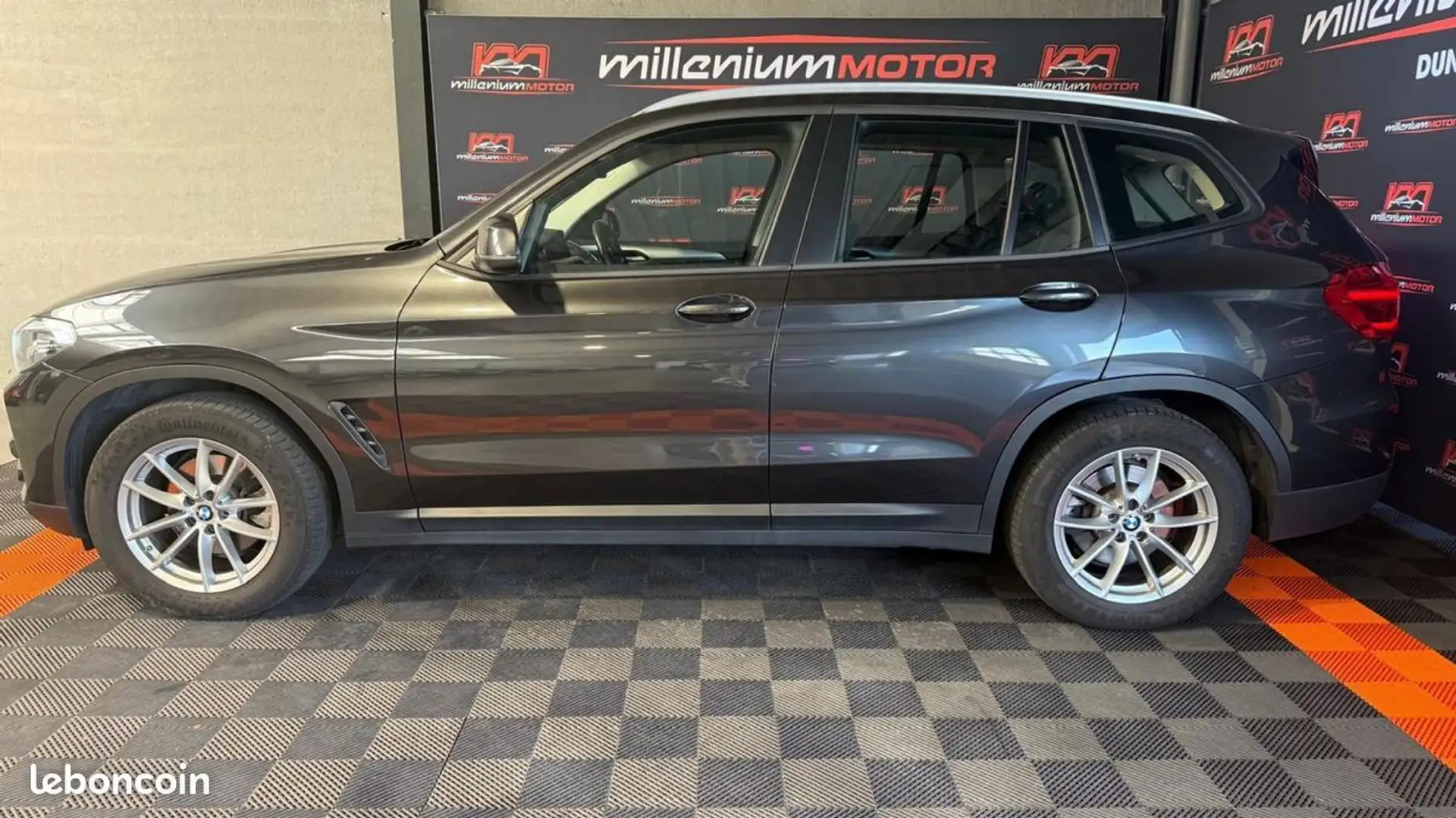 BMW X3 lounge xdrive 20d 190 cv bva 8 garantie 6 mois Noir - 2
