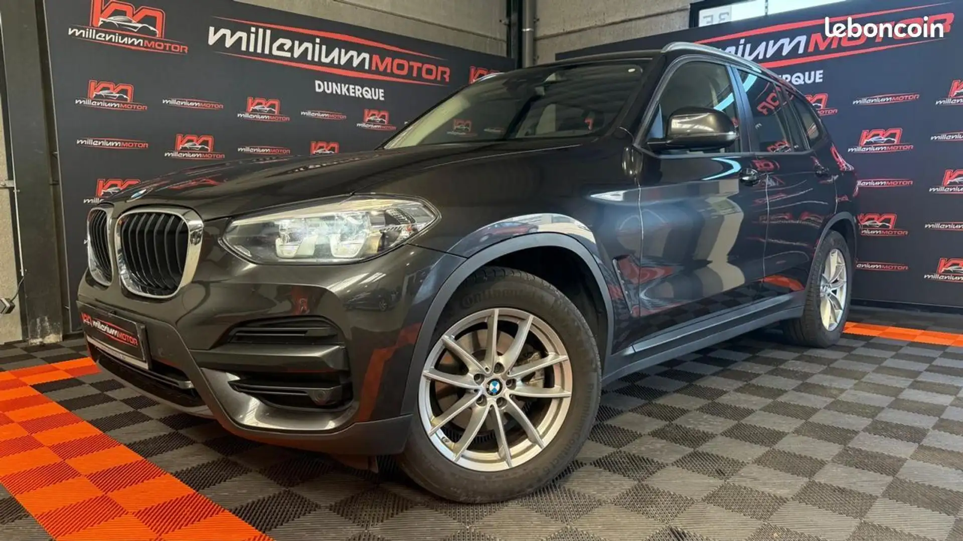 BMW X3 lounge xdrive 20d 190 cv bva 8 garantie 6 mois Noir - 1