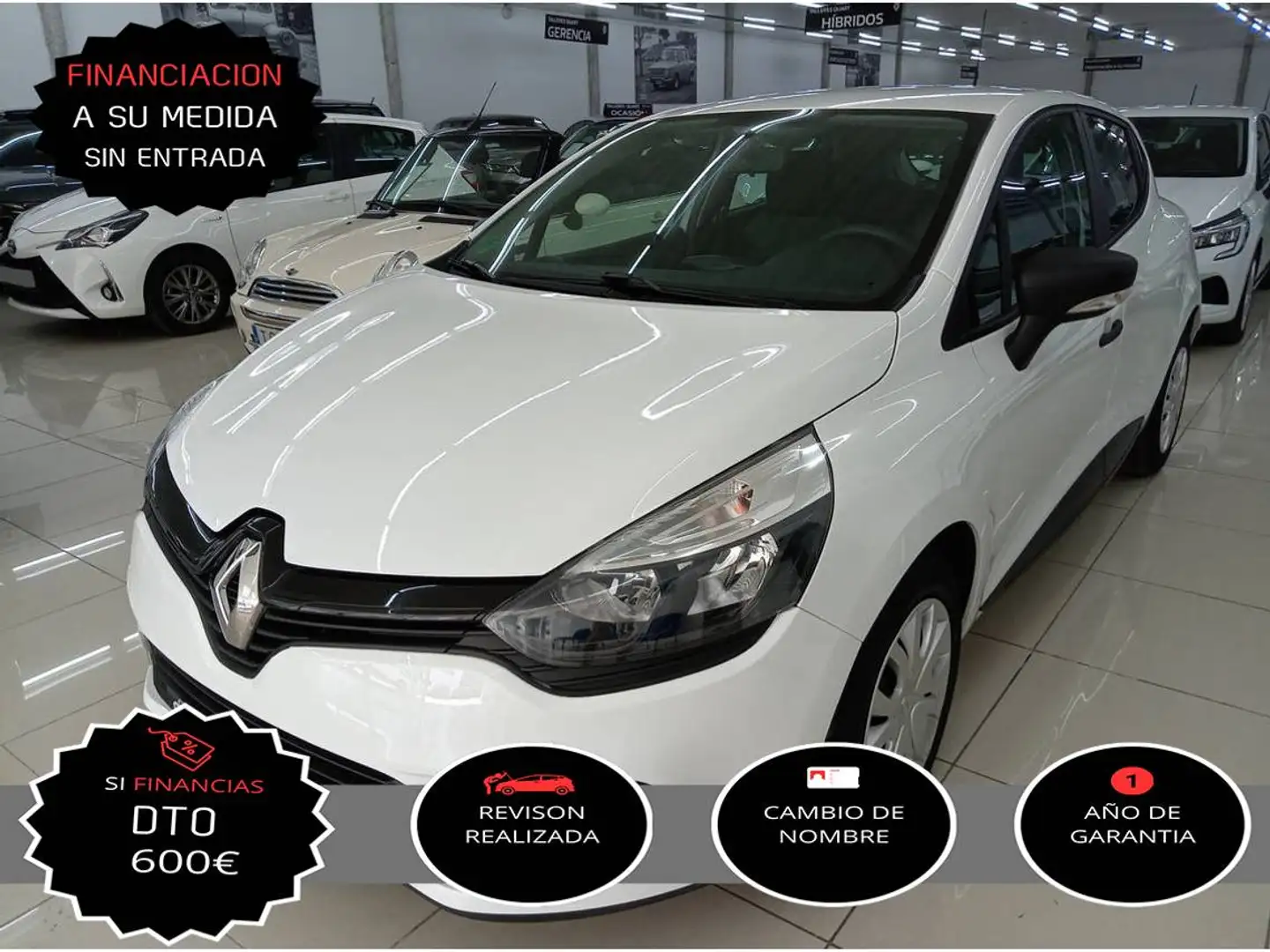 Renault Clio 1.5dCi SS Energy Business 55kW Weiß - 1