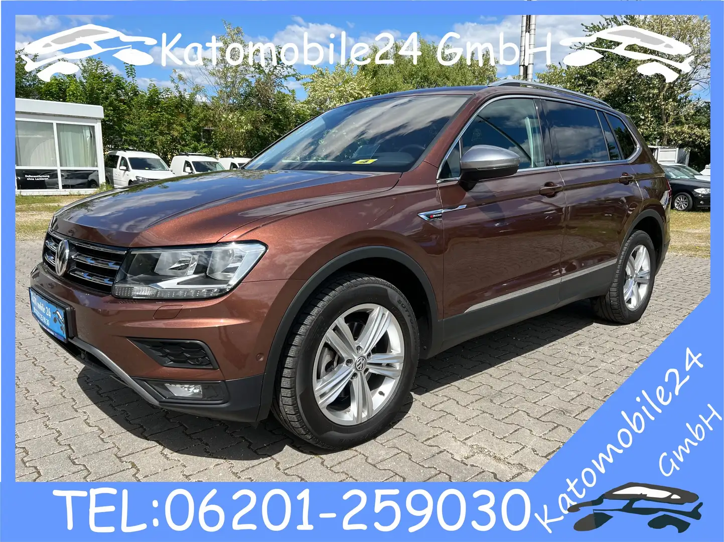 Volkswagen Tiguan Allspace 2.0 TDI DSG Comfortline 4Motion Panoramadach AHK.. Brons - 1