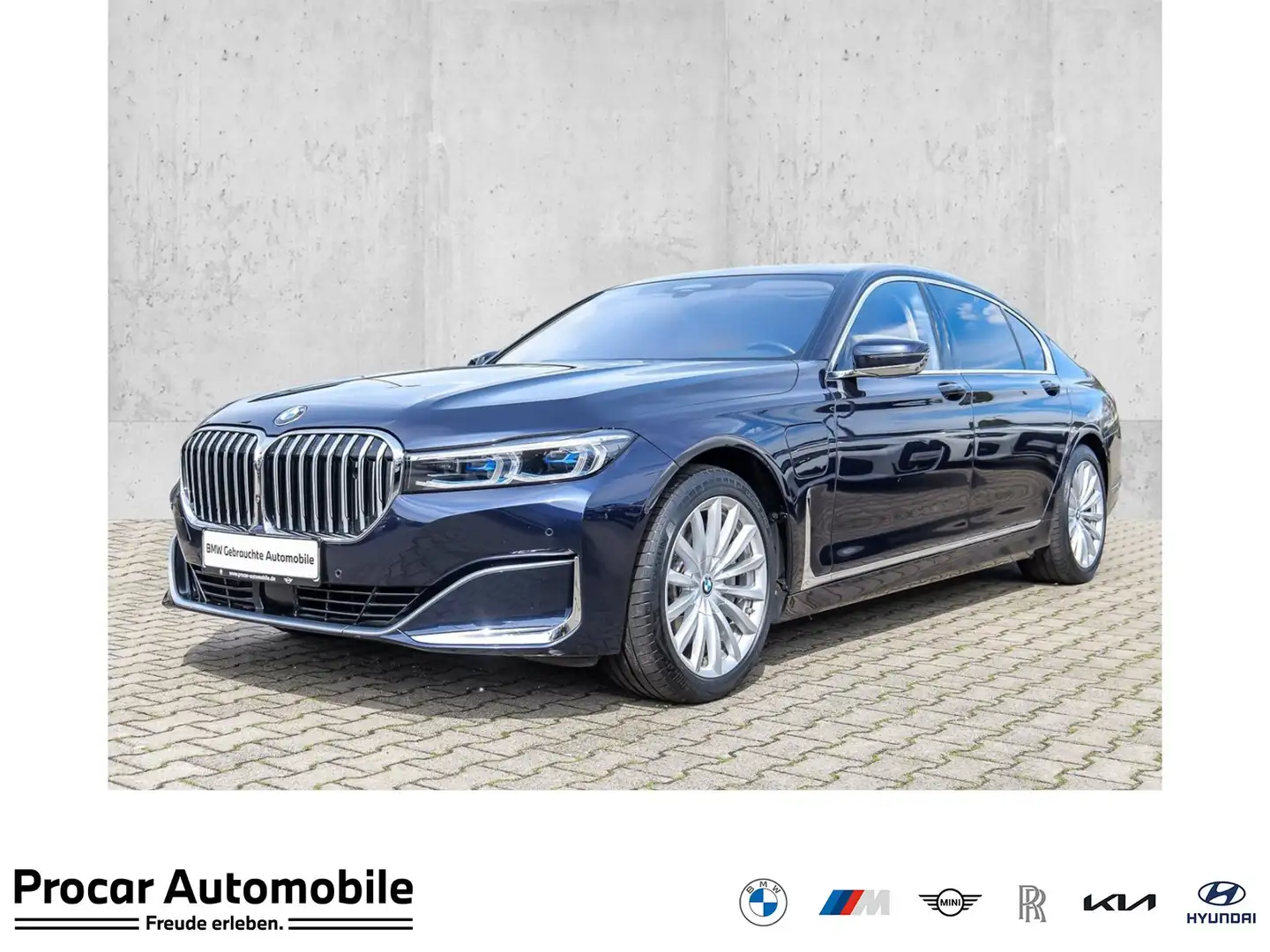 BMW 745 Le Limousine Pano DA Prof. TV+ Laser Massage PA+ H Blau - 1
